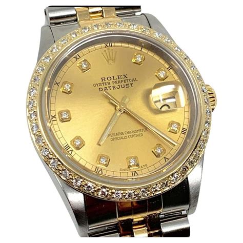 rolex datejust oro uomo|datejust diamante.